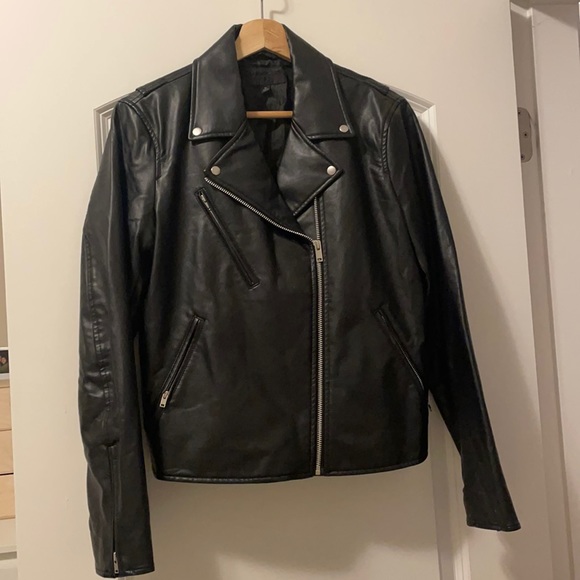 UNIQLO Faux Leather Jacket - Picture 1 of 3